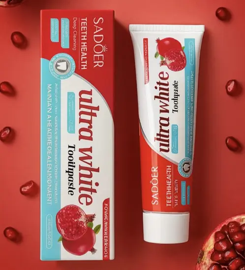 WHITENING TOOTHPASTE WITH POMEGRANATE EXTRACT